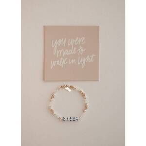 NEW DEAR HEART women's light bracelet in white